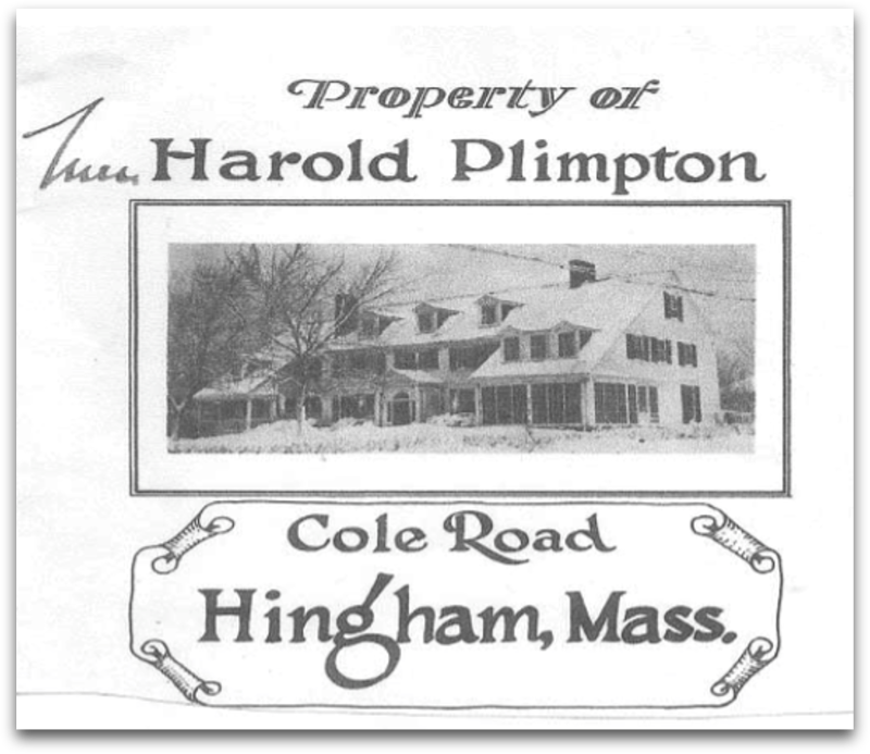 Harold Plimpton Cole Road Lo Res